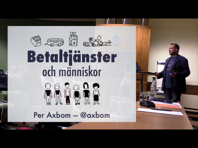 Presentation: Betaltjänster och människor