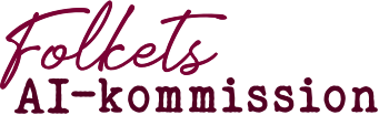 Folkets AI-kommission – logotyp