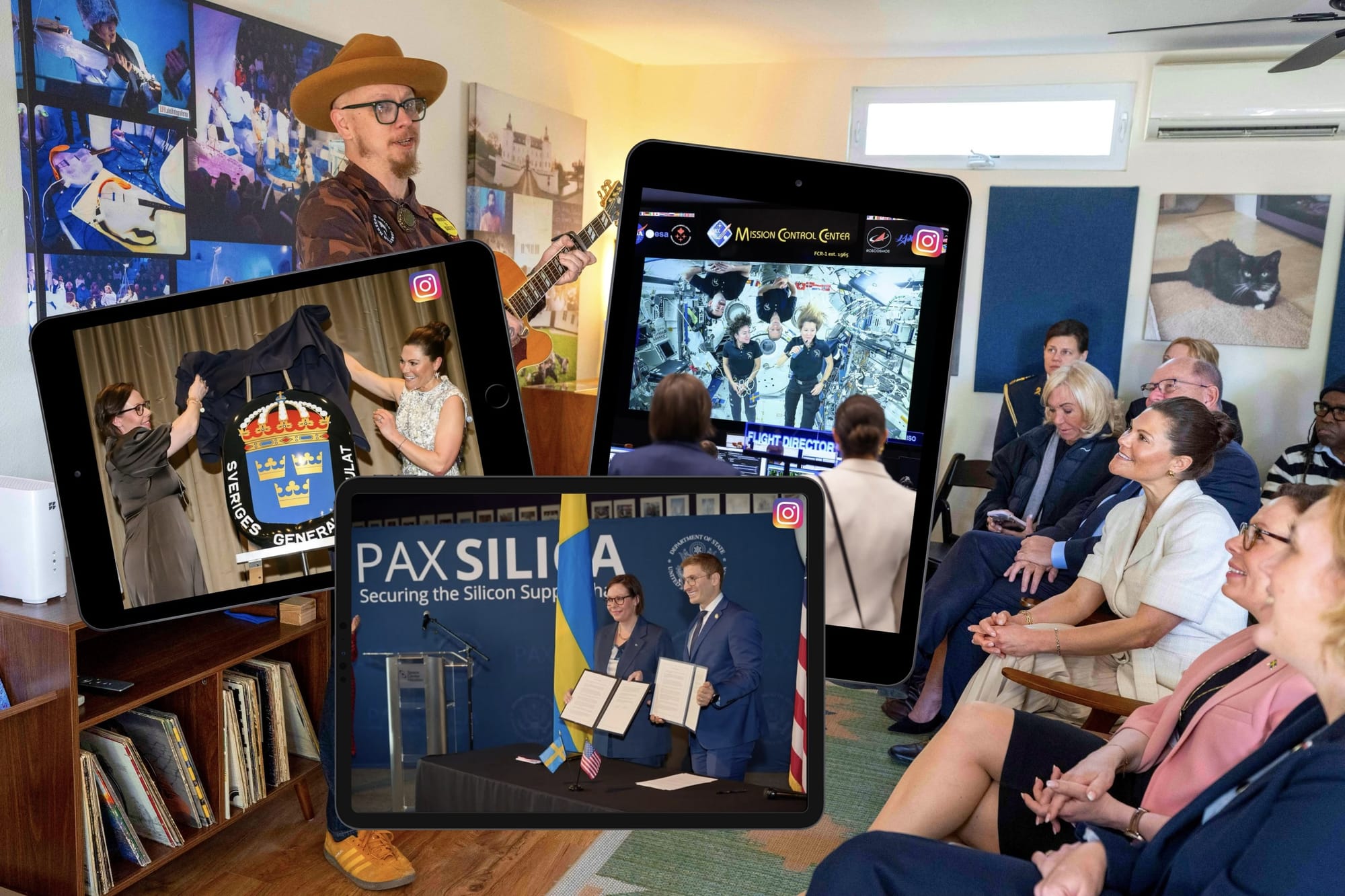 Pax Silica, Sverige och tech-miljardärerna