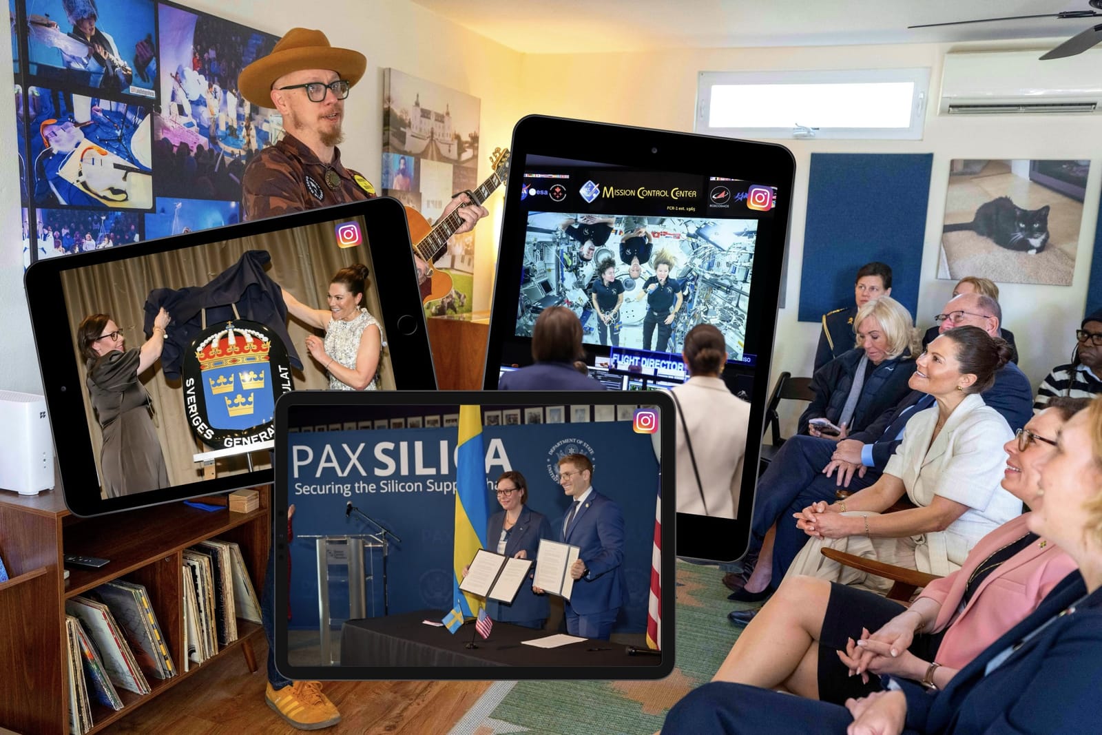 Pax Silica, Sverige och tech-miljardärerna