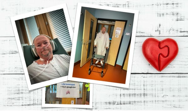 Ett år efter operation och hjärtat vill mer